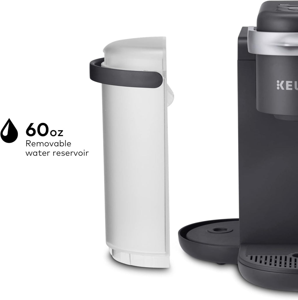 Keurig K-Cafe Single-Serve K-Cup Coffee Maker, Latte Maker and Cappuccino Maker, Comes with Dishwasher Safe Milk Frother, Coffee Shot Capability, Compatible with all Keurig K-Cup Pods, Dark Charcoal